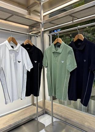 Чоловіче поло armani в різних кольорах