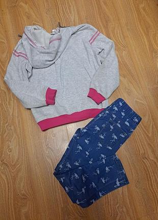 Комплект кофта с джегинсами на 8 лет 3