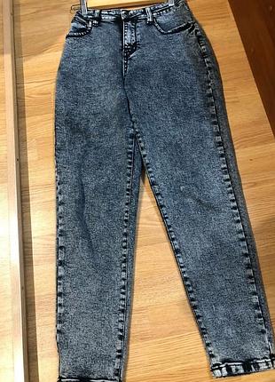 Джинсы мом на невысокий рост