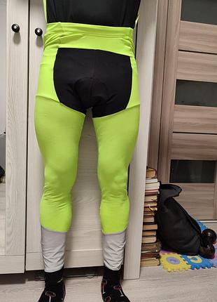 Яркие вело брюки triban by decathlon