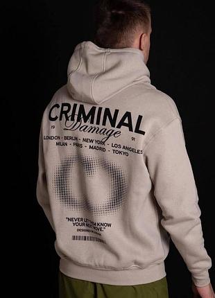 Худі  criminal damage кофта weekend offender stone island