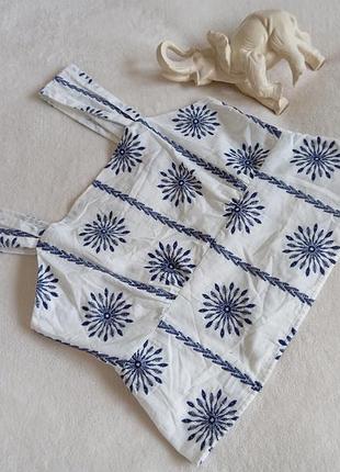 Кроп топ из прошвы