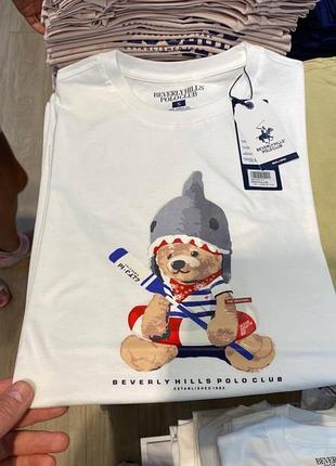 Футболка polo bear ralph lauren унісекс футболка з ведмедем