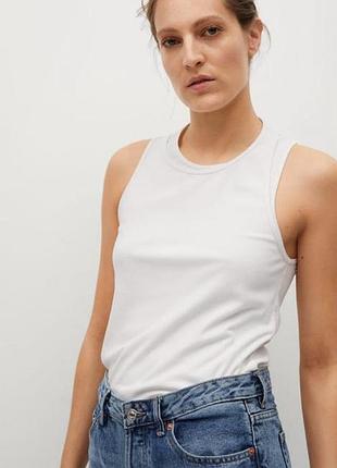 Майка майка в рубчик nango базова маєчка майка рубчік