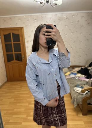 Рубашка в полоску