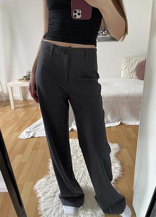 📎 серые брюки bershka 🩶