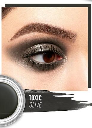 Nyx professional makeup / глянцевые тени для век. glazed &amp; confused eye gloss №01 blackout