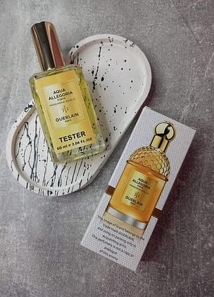 Тестер lux guerlain aqua allegoria mandarine basilic 60 мл