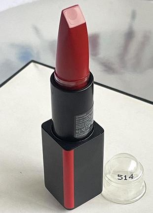 Оригінал. shiseido modernmatte помада матова для губ 👉🏻 відтінок 514 hyper red 4 г