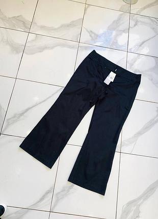 Новые синие брюки с вышивкой marks & spencer 3xl