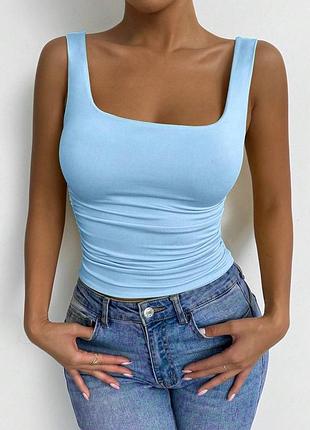 Базова майка з подвійною тканиною