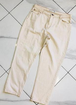 Джинсы женские бежевые