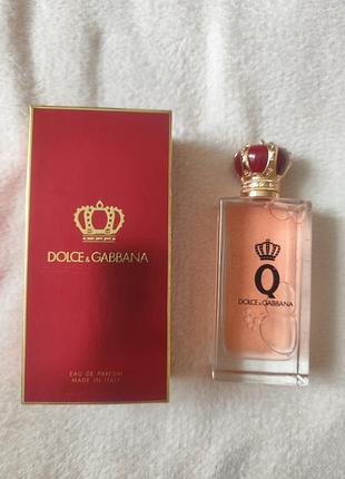 Парфюмированная вода dolce and gabbana "q" 100 мл