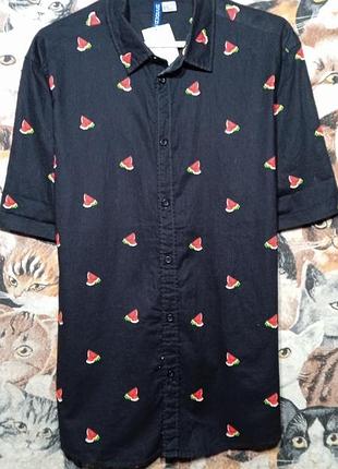 Сорочка чоловіча кавуни 🍉
