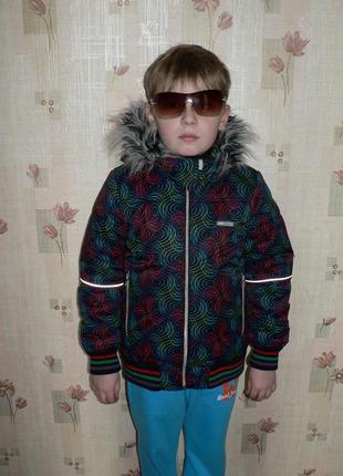 Зимння курточка lenne для мальчика 128-134 рост