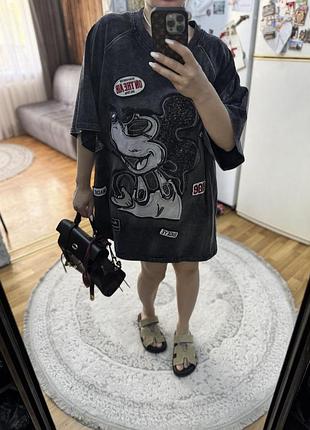 Сукня футболка mickey mouse мікі маус