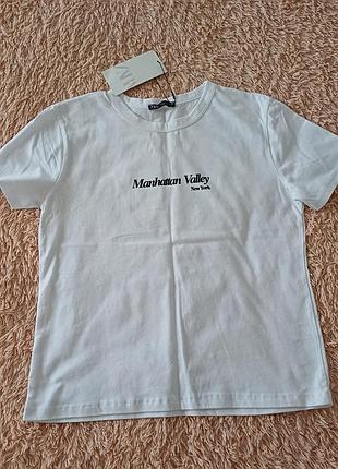 Футболка белая