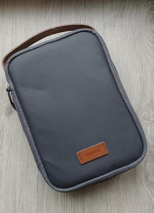 Сумка-органайзер wiwu minimalist travel pouch серый (771482)