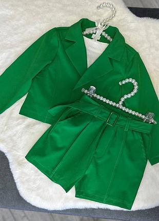 Нарядний костюм 3-ка для дівчинки