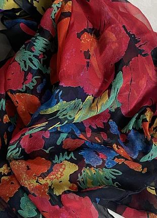 Велика шовкова хустка/ оригінал