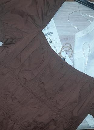 Коттоновая новая блуза 4