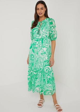 Нежное шифоговое платье