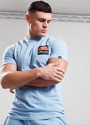 Чоловіча футболка ellesse блакитна оригінал