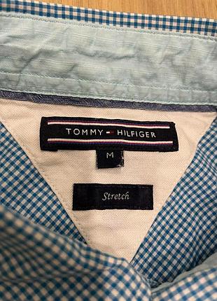 Сорочка tommy hilfiger stretch у клітинку