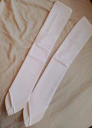 Очень высокие митенки винтаж нейлон