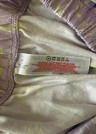 Шикарна, піжамка, з шортиками, з гарним принтом, від бренду: primark cares5 фото