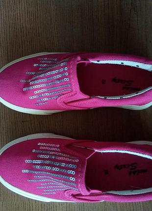 Детские розовые кеды. miss sixty junior ® 2