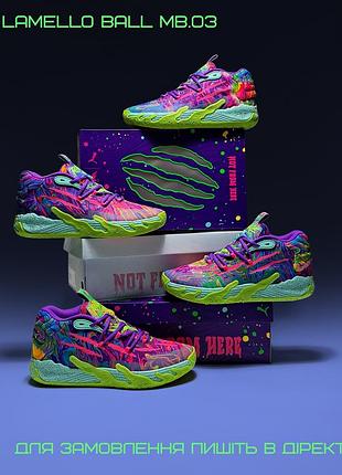 Чоловічі кросівки puma lamello mb.03. оригінал. розмір 44 - 28 см