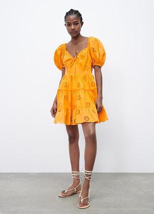 Бавовняна сукня zara
