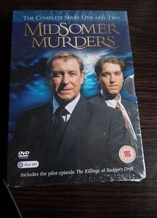 Новый dvd-бокс "midsomer murders" убийства в минсомере – полные сезоны 1 и 2 (6 дисков)