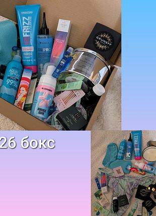 Подарочный набор косметики бьюти бокс для женщины девушки мамы с серьгами ручной работы