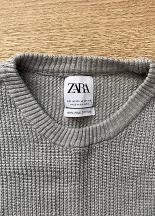 Светер zara серый 3