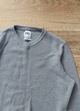 Светер zara серый 2