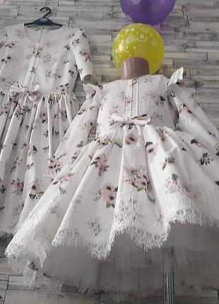 Платье для девочки для праздника торжества