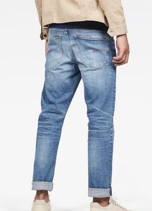 Джинсы g-star raw 3301 straight blue denim.w31 l32
