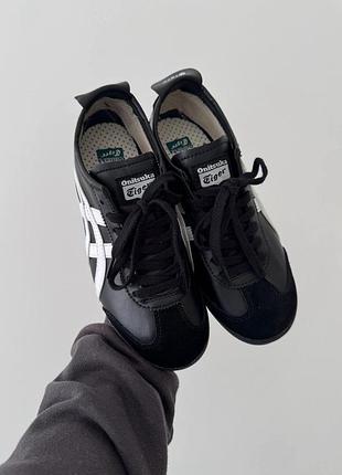 Кроссовки asics onitsuka tiger mexico black/white 2