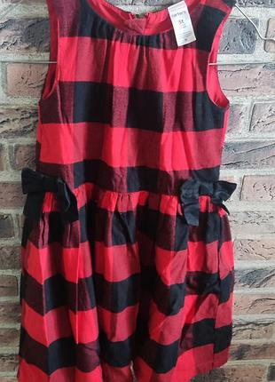 Праздничное платье р110 carter's 5t