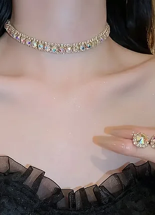Колье+ серьги комплект