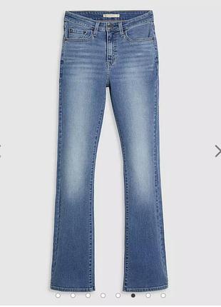 725 high rise bootcut levis