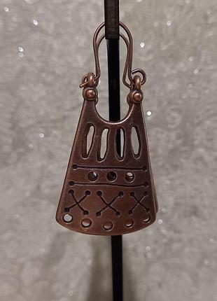 Серьги калачи