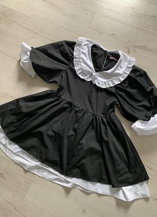 Плаття в стилі maid / lolita, розмір 42 стан: нове, вдягалося один раз, без дефектів.