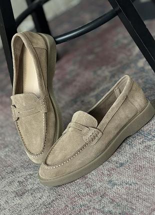 👟 жіночі лофери women’s loafers cream  👟