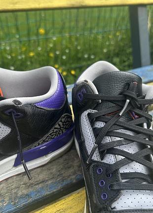 Кросівки nike air jordan 3 retro black 10