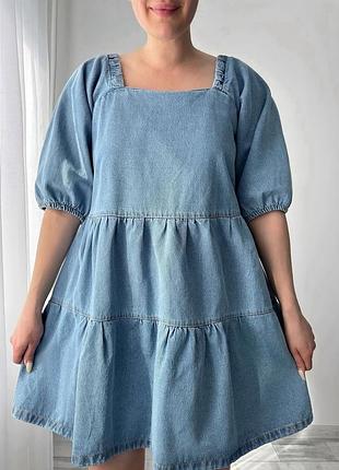 Джинсова сукня від d e n ! m c o