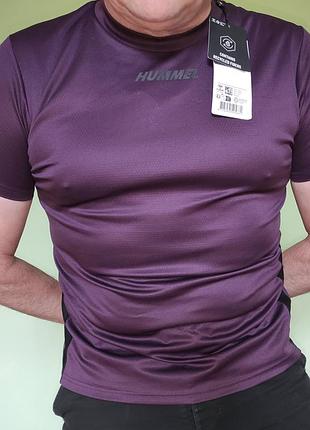 Спорт новая стильная фирменная футболка.hummel.м-л