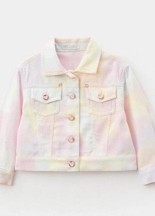 Джинсовая куртка детская для девочки